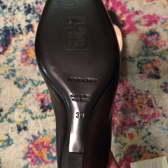 Armani wedges 39 black/brown - Picture 4 of 4